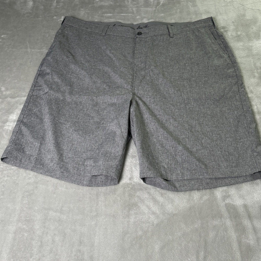 Ben Hogan Men's Gray Golf Shorts, Solid Casual, Button Pockets Size 44 NWT